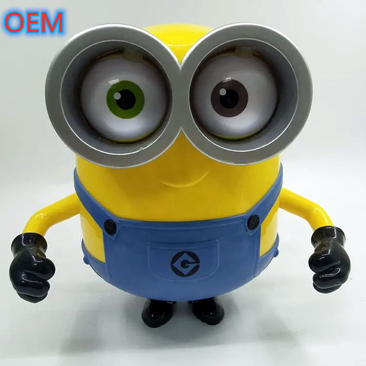 3d 만화 재사용 팝콘 버킷 사용자 정의 OEM 디자인 플라스틱 컨테이너 팝콘 버킷