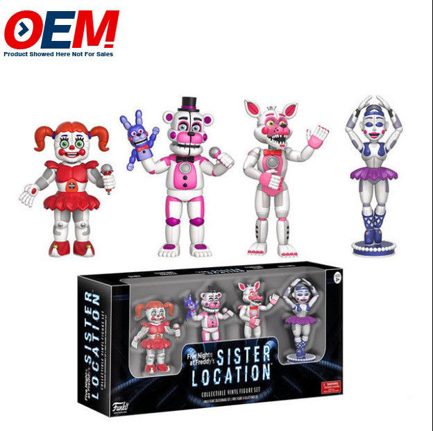 Ant Man 액션 피규어 컬렉션 Five Nights At Freddy 액션 피규어 4pcs/Pack Fnaf 장난감 모델