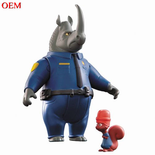 OEM 미니 픽처 만화 몬스터 헌터 장난감 어린이용 사용자 지정 플라스틱 동물 모델 장난감
