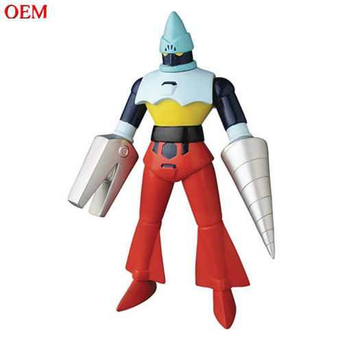 OEM 슈퍼 마징어 로봇 장난감 컬러 3D 비닐 피규어