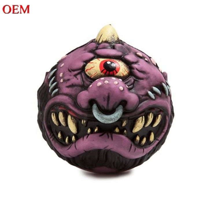 OEM Madballs 시리즈 2 잠금 입술 그림 액션 PVC OEM 공장은 pvc 장난감을 만들
