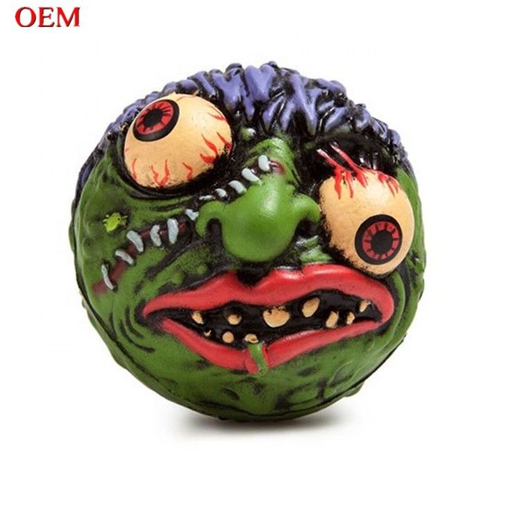 OEM Madballs 시리즈 2 잠금 입술 그림 액션 PVC OEM 공장은 pvc 장난감을 만들