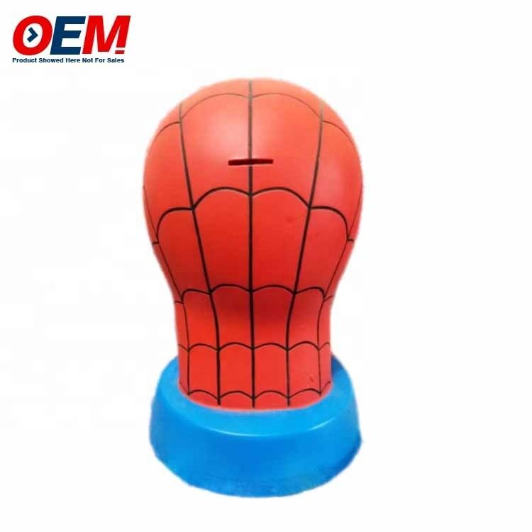 OEM 공장은 카툰 플라스틱 동전 은행 PVC 키 잠금과 함께 Pika Piggy 은행 플라스틱