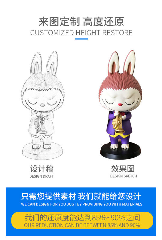 사용자 지정 제조자 사용자 지정 애니메이션 플라스틱 장난감 인형 3D 미니 모델 장난감 OEM 액션 인형