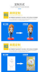 사용자 지정 제조자 사용자 지정 애니메이션 플라스틱 장난감 인형 3D 미니 모델 장난감 OEM 액션 인형