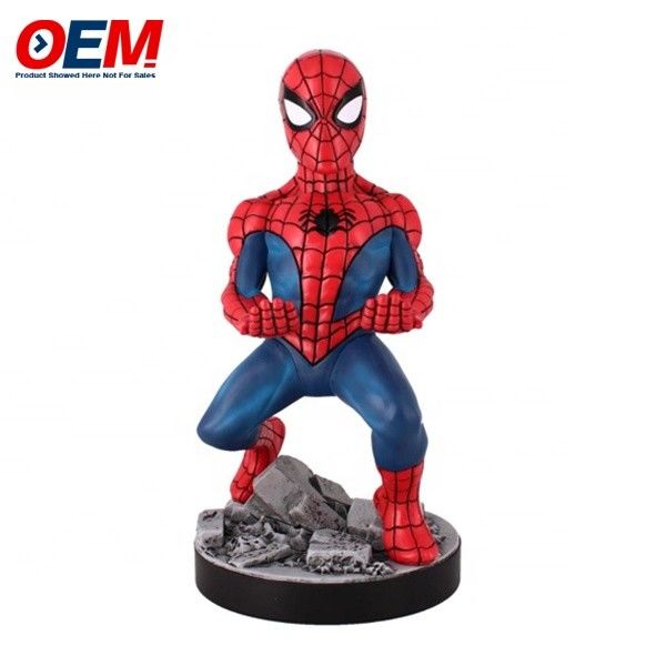 스피드맨 휴대 전화 홀더 데스크 오피스 홈 데스크톱 장난감 OEM PVC 휴대 전화 홀더 그림