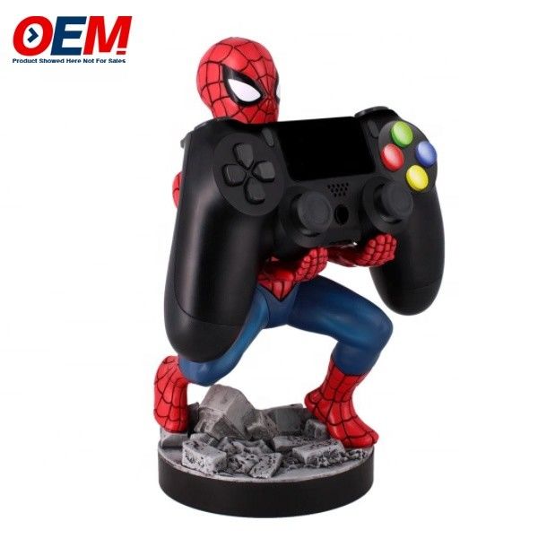 스피드맨 휴대 전화 홀더 데스크 오피스 홈 데스크톱 장난감 OEM PVC 휴대 전화 홀더 그림