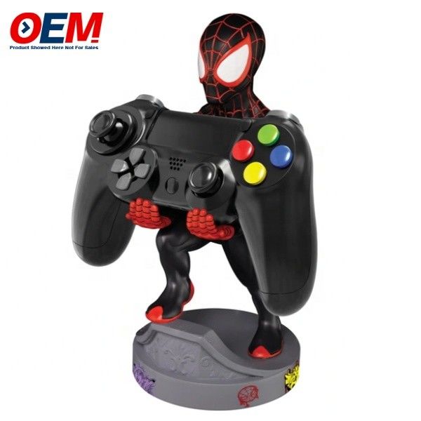 스피드맨 휴대 전화 홀더 데스크 오피스 홈 데스크톱 장난감 OEM PVC 휴대 전화 홀더 그림