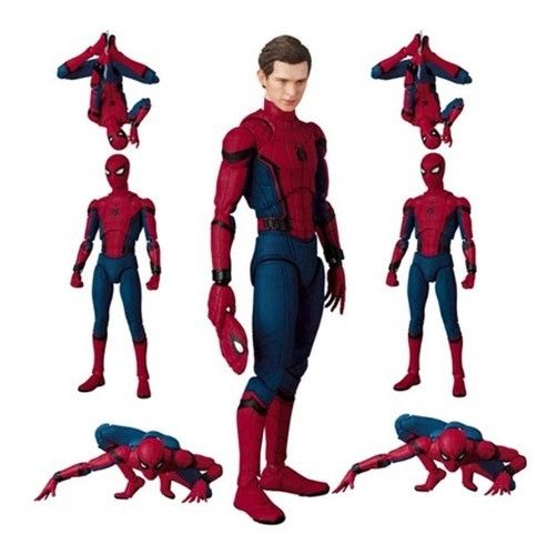 고품질 15cm 스파이더맨 장난감 톰 홀랜드 PVC 액션 피규어 스파이더맨 컬렉션 상자 장난감