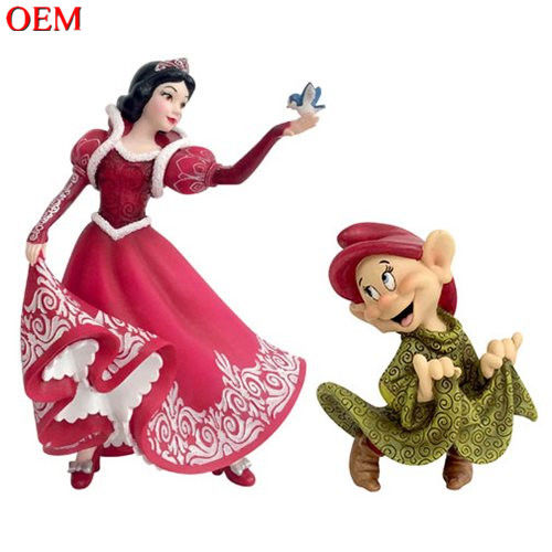 Custom The World of Miss Mindy Snow White and the Seven Dwarfs custom Collection pvc Model Figurine