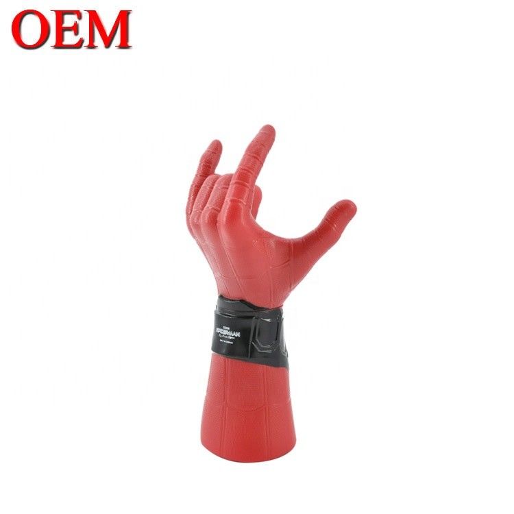 주문형 스파이더맨 3D 모델 병 OEM 캐릭터 모양 빨대 컵 ABS 50oz 컵 공장
