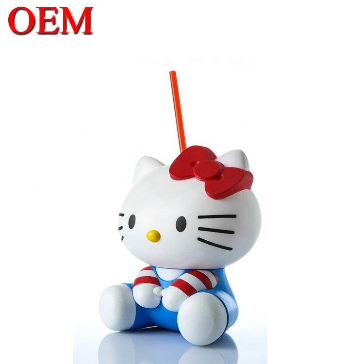 주문형 스파이더맨 3D 모델 병 OEM 캐릭터 모양 빨대 컵 ABS 50oz 컵 공장