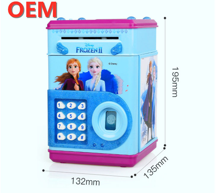 OEM 맞춤형 전자 은행 안전 돈 상자 어린이 디지털 동전 현금 절약 안전 ATM
