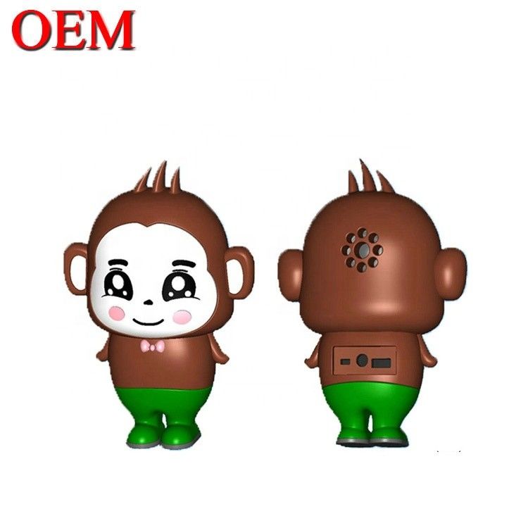 사용자 지정 미니 피겨 장난감 휴대용 블루투스 스피커 OEM 귀여운 만화 음악 플레이어 공급자