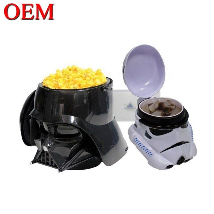 커스텀 버킷 팝콘 컵 커버와 함께 버킷 OEM 시네마 팝콘 컨테이너