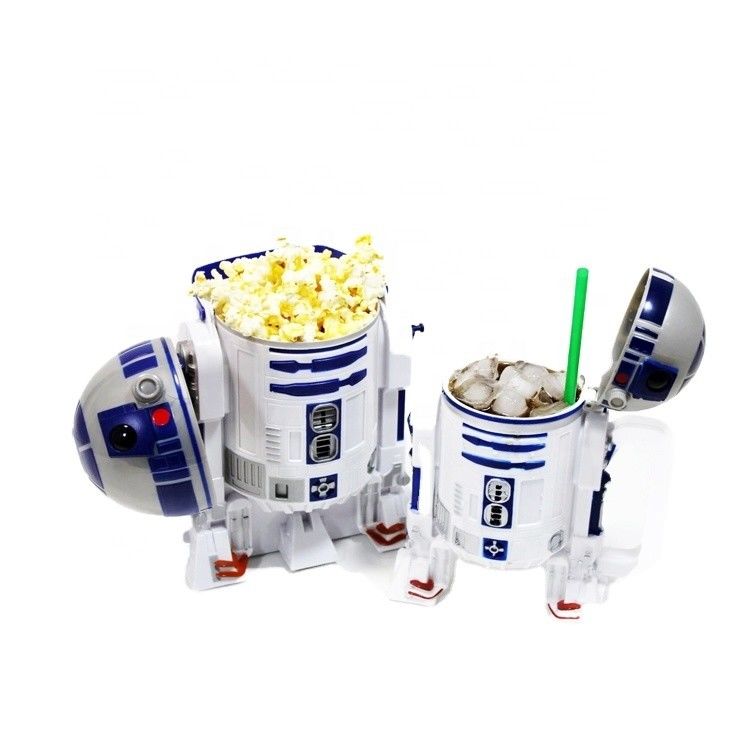 OEM 플라스틱 3D 동물 모양 주문 인쇄 된 팝콘 컨테이너 컵 뚜??