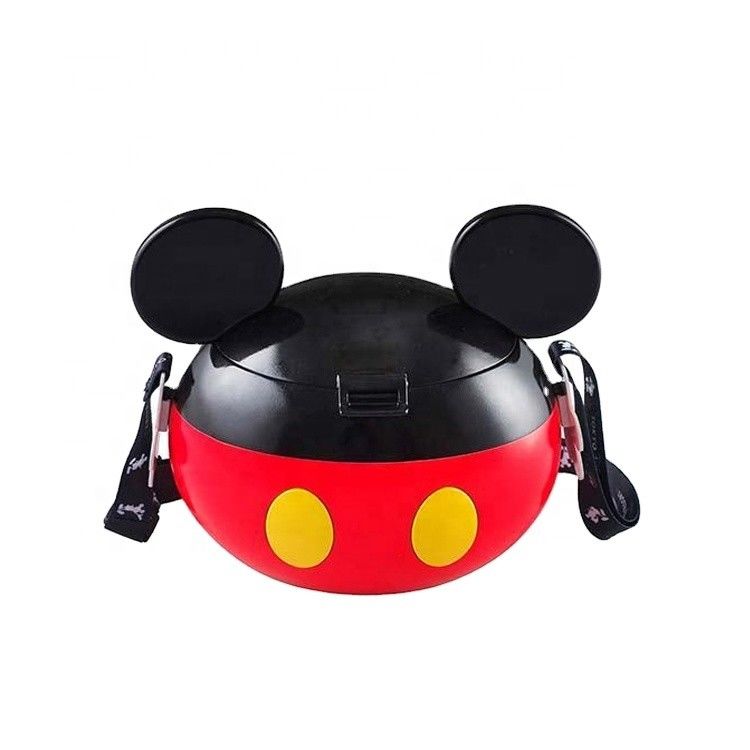 OEM 플라스틱 3D 동물 모양 주문 인쇄 된 팝콘 컨테이너 컵 뚜??