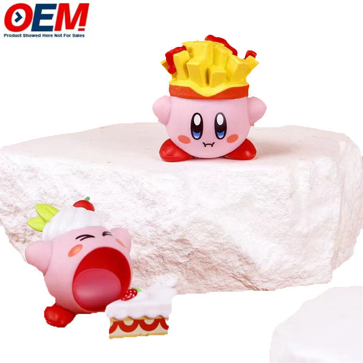 맞춤형 플라스틱 실리콘 장난감 OEM 3D 부드러운 Squishy 인형 캐릭터 장난감 공장 장난감 제조업체