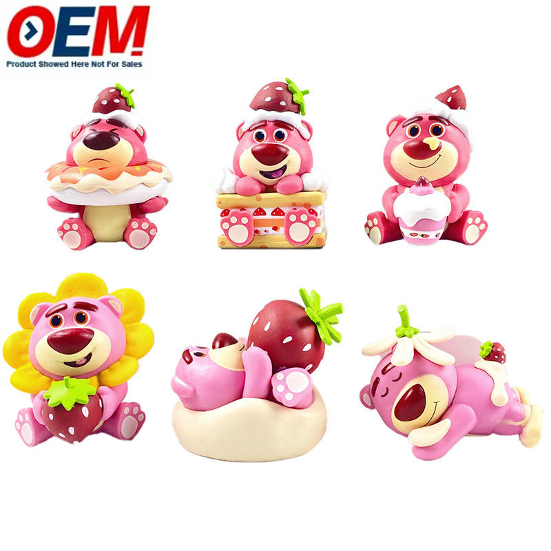 맞춤형 플라스틱 실리콘 장난감 OEM 3D 부드러운 Squishy 인형 캐릭터 장난감 공장 장난감 제조업체