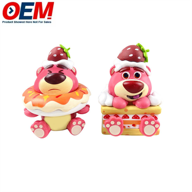 맞춤형 플라스틱 실리콘 장난감 OEM 3D 부드러운 Squishy 인형 캐릭터 장난감 공장 장난감 제조업체