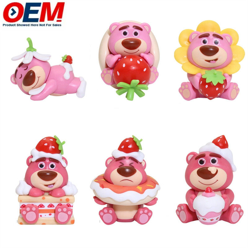 맞춤형 플라스틱 실리콘 장난감 OEM 3D 부드러운 Squishy 인형 캐릭터 장난감 공장 장난감 제조업체