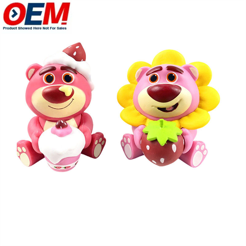 맞춤형 플라스틱 실리콘 장난감 OEM 3D 부드러운 Squishy 인형 캐릭터 장난감 공장 장난감 제조업체