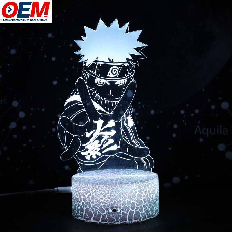 Customized Movie cartoon Character 3D Figure Made Model Toy Led Night Light OEM Light Toy Manufacturer