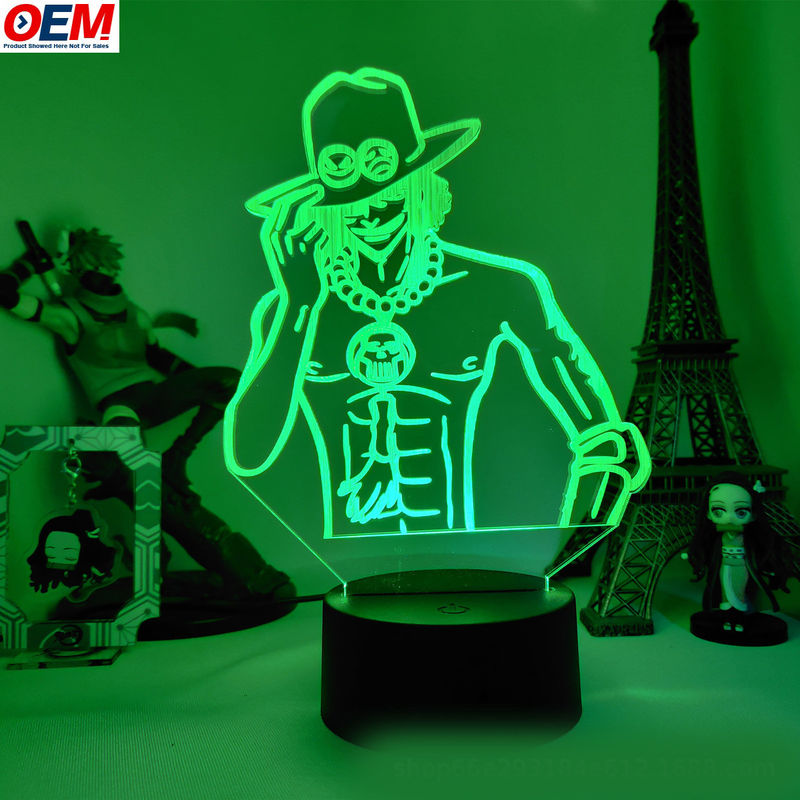 Customized Movie cartoon Character 3D Figure Made Model Toy Led Night Light OEM Light Toy Manufacturer