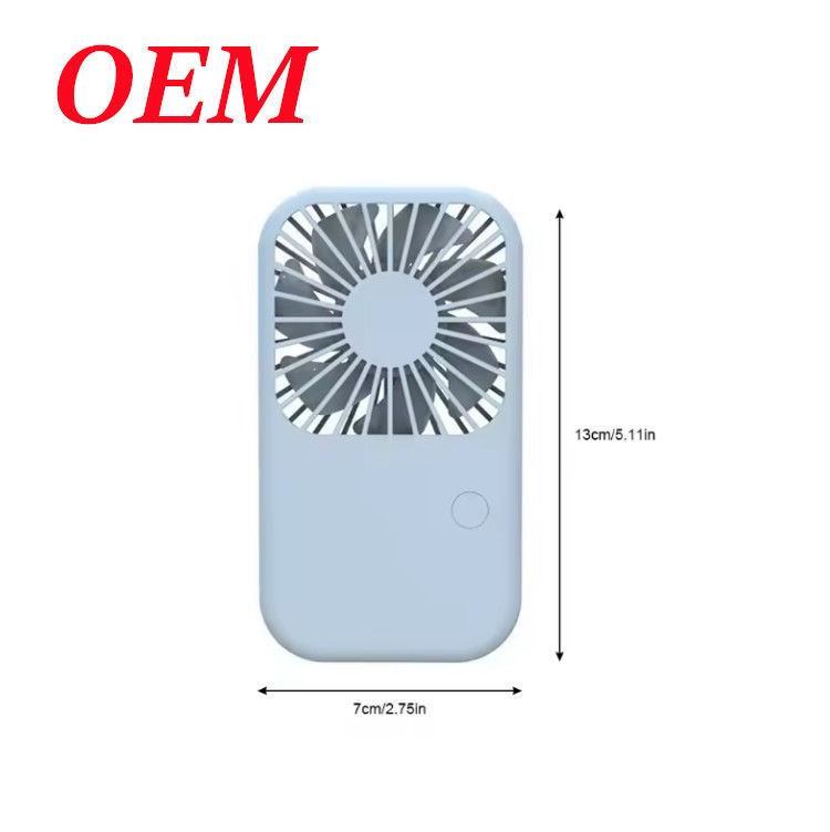 미니 휴대용 재충전 가능한 주머니 팬 전기 휴대용 공기 냉각 팬 야외 사무실 사용