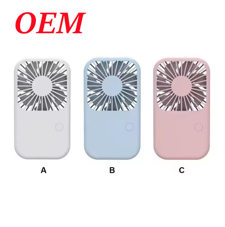 미니 휴대용 재충전 가능한 주머니 팬 전기 휴대용 공기 냉각 팬 야외 사무실 사용