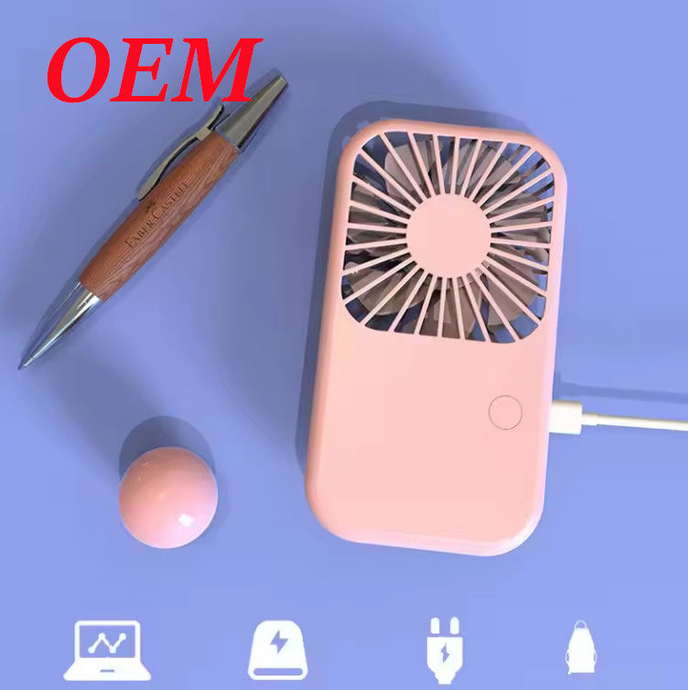 미니 휴대용 재충전 가능한 주머니 팬 전기 휴대용 공기 냉각 팬 야외 사무실 사용