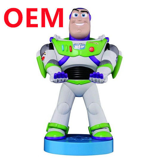 Custom PVC Action Figure Desk Phone Holder Made 18cm High Cute Cartoon Animal Portable Phone Holder Cartoon Phone Stand