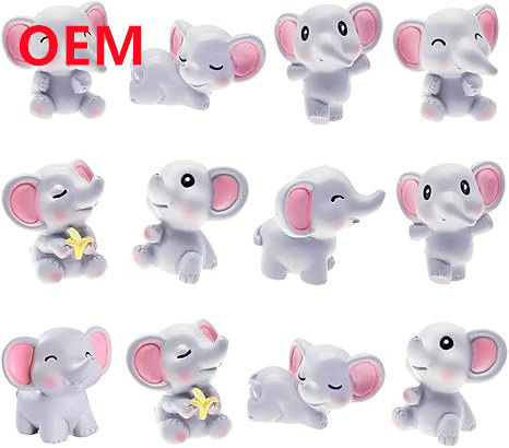 맞춤형 재미있는 동물 장난감 6 디자인 PVC 인형 OEM PVC 재료 미니 장난감