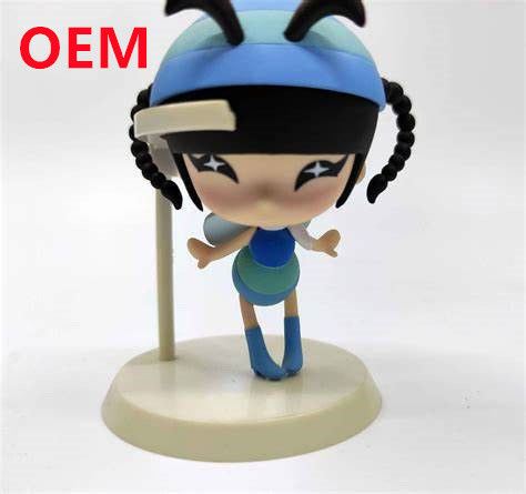 맞춤형 빨간색 3d PVC 장난감 OEM 부드러운 플라스틱 컬렉션 애니메이션 캐릭터 TPR 10cm 높이의 귀여운 여자 인형