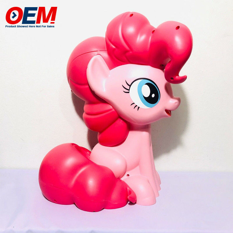 OEM 디자인 플라스틱 3D 만화 팝콘 버킷 / 유니콘 카와이 팝콘 버킷