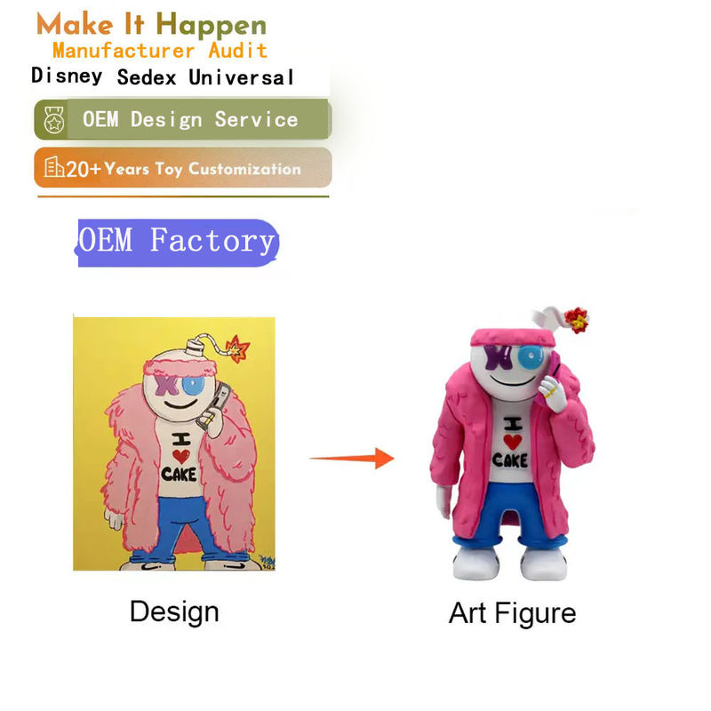 30-40일 금형 제작 기간 맞춤형 플라스틱 장난감/PVC 장난감 남녀 공용 영화 TV 테마