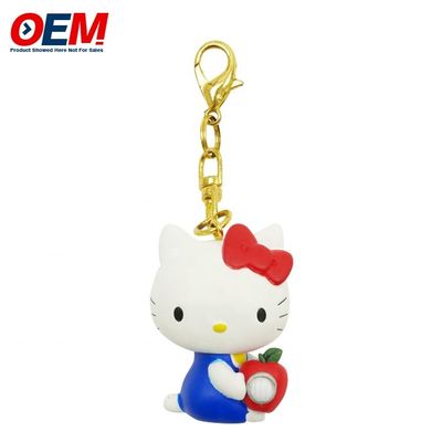 고양이 귀여운 헬로 키티 키chain 멜로디 3D 만화 키chain