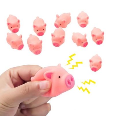 OEM 맞춤형 귀여운 압축 삐삐 씹는 인터랙티브 게임 훈련 재미있는 부드러운 고무 미니 장난감