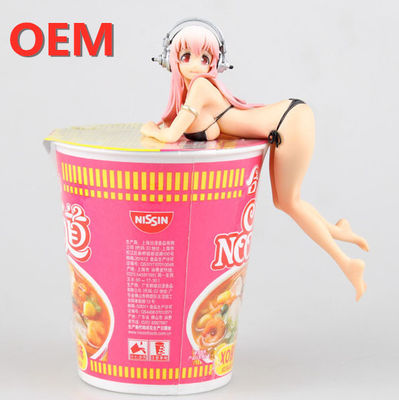 OEM 맞춤형 3D 섹시 액션 피규어 압력 손 컵 아름다운 섹시 애니메이션 소녀 피규어