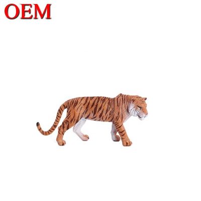 맞춤형 교육 장난감 OEM 樹脂 PVC 동물 그림 장난감 호랑이 OEM pvc 장난감