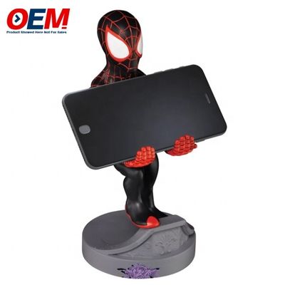 스피드맨 휴대 전화 홀더 데스크 오피스 홈 데스크톱 장난감 OEM PVC 휴대 전화 홀더 그림