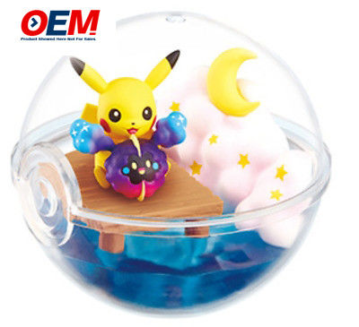 OEM 3D 신디자인 리메인트 테라리움 포켓볼 컬렉션 커스텀 pvc 만화 장난감