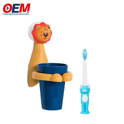 맞춤형 칫솔 홀더 베이비 벽에 장착 칫솔 컵 OEM 만화 칫솔 컵