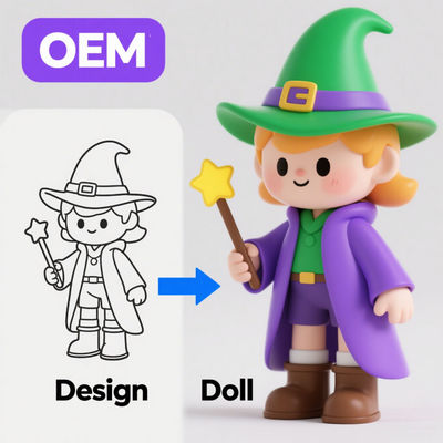 Custom Plastic Toy and PVC Toy with EN71 ASTM ISO9001 Certification 3cm-30cm Size Range and 20 Years Industry Experience